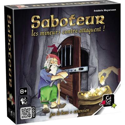 Gigamic Saboteur 2 : Les mineurs contre-attaquent - Jeu de société Gigamic Saboteur 2 : Les mineurs contre-attaquent - Jeu de société