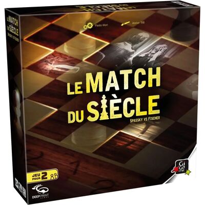 Deep Print Games Jeu de la Guerre Froide - Le Match du Siècle - Publicité Deep Print Games Jeu de la Guerre Froide - Le Match du Siècle - Publicité