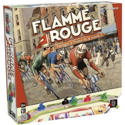 Gigamic Jeu de Société Flamme Rouge - Course Cycliste Rapide Gigamic Jeu de Société Flamme Rouge - Course Cycliste Rapide