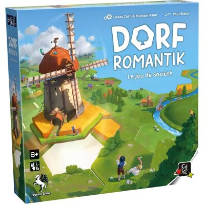 Pegasus DORFROMANTIK - Jeu de Construction de Villages - Jeu de Société - Publicité Pegasus DORFROMANTIK - Jeu de Construction de Villages - Jeu de Société - Publicité