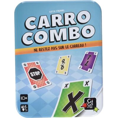 Gigamic Carro Combo Jeu de Plateau pour Famille Jaune Gigamic Carro Combo Jeu de Plateau pour Famille Jaune