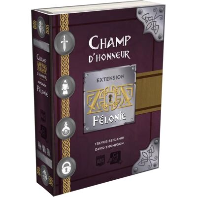 Alderac (AEG) - FELONIE - UTVIDNING FÖR FELDET AV ÆRE - Brädspel Alderac (AEG) - FELONIE - UTVIDNING FÖR FELDET AV ÆRE - Brädspel