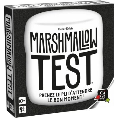 Gigamic Marshmallow Test - Jeu de société pour 10+ - Éducatif et Amusant Gigamic Marshmallow Test - Jeu de société pour 10+ - Éducatif et Amusant