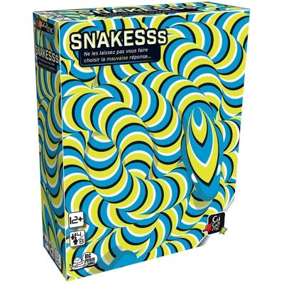 Big potato games SNAKESSS Jeu de société - Rôles cachés, Jeu rapide - Publicité Big potato games SNAKESSS Jeu de société - Rôles cachés, Jeu rapide - Publicité