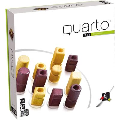 Gigamic Quarto Mini - Jeu de Société Familial - GDQA - Publicité Gigamic Quarto Mini - Jeu de Société Familial - GDQA - Publicité