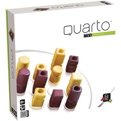 Gigamic Mini Strategie Spel - Compact Quarto voor 2+ Spelers Gigamic Mini Strategie Spel - Compact Quarto voor 2+ Spelers