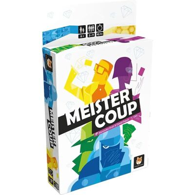 Asmodee Meistercoup - Jeu de cartes stratégique - Publicité Asmodee Meistercoup - Jeu de cartes stratégique - Publicité