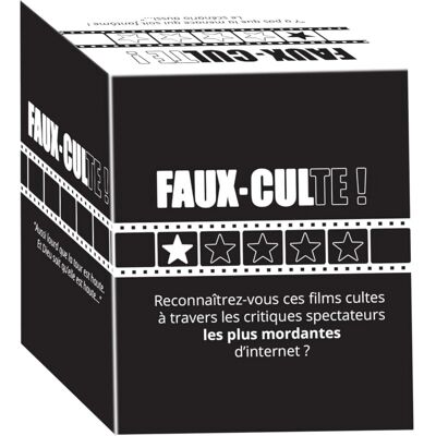 Jeu de société Faux Culte - Jeu Amusant - Facile à Apprendre - Publicité Jeu de société Faux Culte - Jeu Amusant - Facile à Apprendre - Publicité