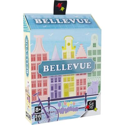 Gigamic Bellevue Juego de Cartas de 20 min - Arquitectura Flamenca - Construye Casas - Anota Puntos Gigamic Bellevue Juego de Cartas de 20 min - Arquitectura Flamenca - Construye Casas - Anota Puntos