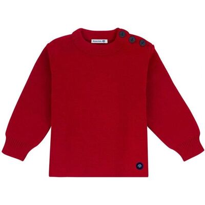 ARMOR-LUX Modèle - Pull marin unisexe - 14 ans - Rouge ARMOR-LUX Modèle - Pull marin unisexe - 14 ans - Rouge