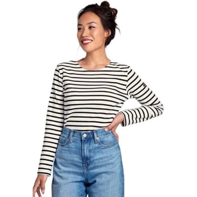 T-shirt Rayé en Coton Armor Lux Lesconil - Femme T-shirt Rayé en Coton Armor Lux Lesconil - Femme