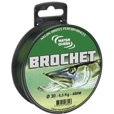 Waterqueen Nylon Brochet 480m 6,5kg - Ligne de pêche - Publicité Waterqueen Nylon Brochet 480m 6,5kg - Ligne de pêche - Publicité
