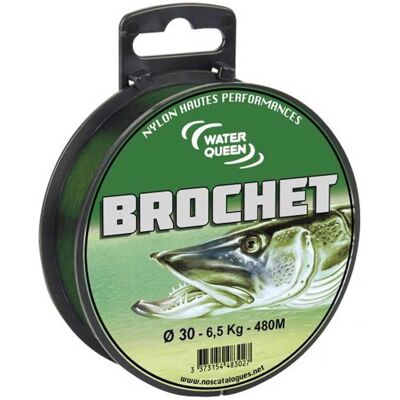 Ligne de brochet WATERQUEEN 360 M - Fil de Pêche - Publicité Ligne de brochet WATERQUEEN 360 M - Fil de Pêche - Publicité
