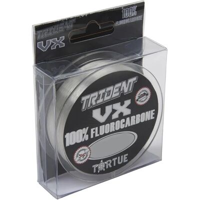 Ligne de pêche TORTUE Monofilament trident vx fluoro - 50 M - Transparent - Publicité Ligne de pêche TORTUE Monofilament trident vx fluoro - 50 M - Transparent - Publicité
