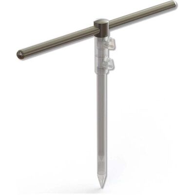 Carp Spirit Bankstick T-top Argento - Supporto per Pesca alla Carpa Carp Spirit Bankstick T-top Argento - Supporto per Pesca alla Carpa