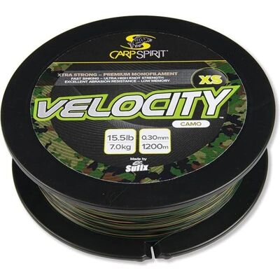 Carp Spirit Velocity Xs 1200 M Green - Fishing Line Carp Spirit Velocity Xs 1200 M Green - Fishing Line