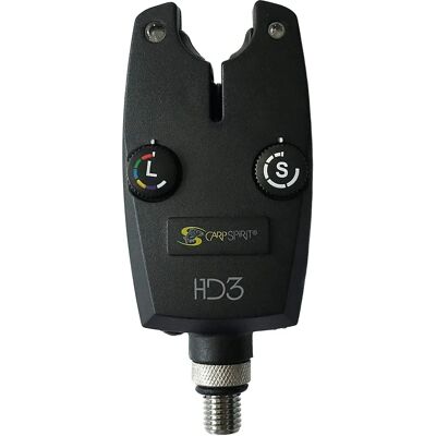 Carp Spirit HD3 Bite Alarm - Compact, Adjustable Sensitivity Carp Spirit HD3 Bite Alarm - Compact, Adjustable Sensitivity