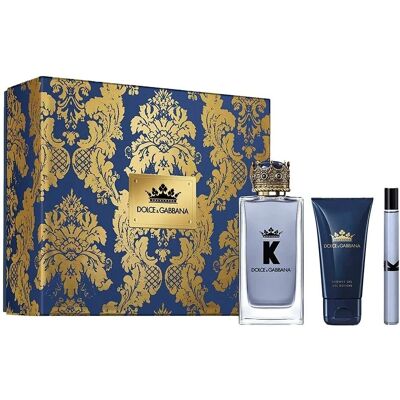 Dolce & Gabbana K Parfüm Szett - Citrusos és Fás Illat Férfiaknak Dolce & Gabbana K Parfüm Szett - Citrusos és Fás Illat Férfiaknak