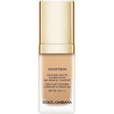 Dolce & Gabbana Velvetskin Mattflytende Foundation - Naturlig Mat - SPF 30 Dolce & Gabbana Velvetskin Mattflytende Foundation - Naturlig Mat - SPF 30