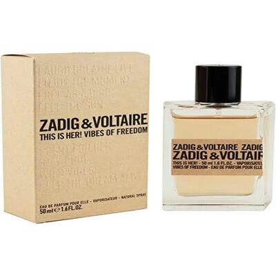 Zadig & Voltaire Dit is Haar! Vibes van Vrijheid Eau de Parfum - 50ml Zadig & Voltaire Dit is Haar! Vibes van Vrijheid Eau de Parfum - 50ml