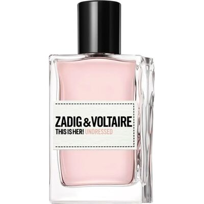 Zadig & Voltaire This Is Her! Undressed Eau de Parfum - 50ml Zadig & Voltaire This Is Her! Undressed Eau de Parfum - 50ml