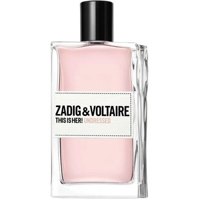 Zadig & Voltaire This Is Her! Undressed Eau de Parfum - 100 ml Zadig & Voltaire This Is Her! Undressed Eau de Parfum - 100 ml