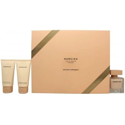 Zestaw Zapachowy Narciso Rodriguez Poudrée - Eau de Parfum 50ml i Więcej Zestaw Zapachowy Narciso Rodriguez Poudrée - Eau de Parfum 50ml i Więcej