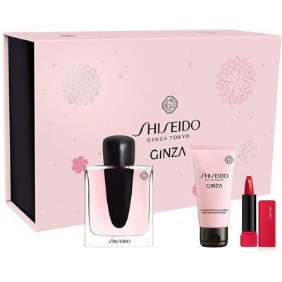 Shiseido Ginza Parfyme Sett - Blomstret & Tre - 3 stk Shiseido Ginza Parfyme Sett - Blomstret & Tre - 3 stk