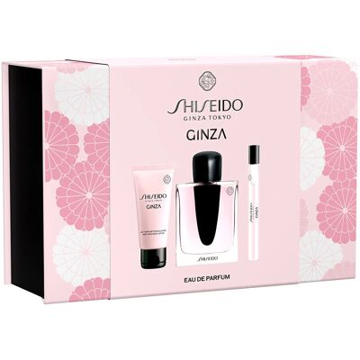Shiseido Ginza Eau de Parfum - Floral, Conjunto de presente elegante, De longa duração Shiseido Ginza Eau de Parfum - Floral, Conjunto de presente elegante, De longa duração
