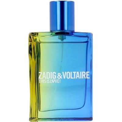 Zadig & Voltaire This Is Love! für Ihn Eau de Toilette 50ml Spray Zadig & Voltaire This Is Love! für Ihn Eau de Toilette 50ml Spray