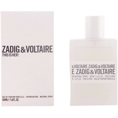 Zadig & Voltaire Das ist Sie Eau de Parfum - 50ml Zadig & Voltaire Das ist Sie Eau de Parfum - 50ml