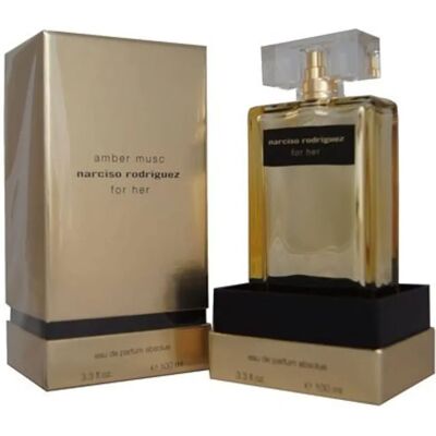 Narciso Rodriguez Musc Collection Intense Amber Musc - Eau de Parfum - Publicité Narciso Rodriguez Musc Collection Intense Amber Musc - Eau de Parfum - Publicité