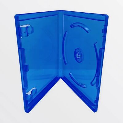Uc Media 100 X PS4 Replacement Game Case Blue - Video Game Case Uc Media 100 X PS4 Replacement Game Case Blue - Video Game Case