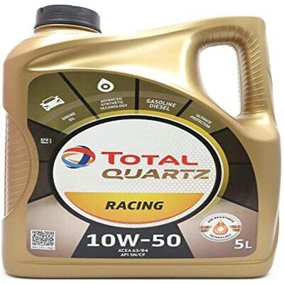 TotalEnergies Quartz Racing 10W-50 - Aceite de motor TotalEnergies Quartz Racing 10W-50 - Aceite de motor