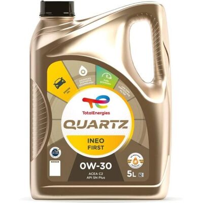 Aceite de motor Total Quartz Ineo First 0W-30 - 5L Aceite de motor Total Quartz Ineo First 0W-30 - 5L