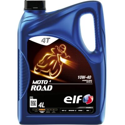 Elf MOTO 4 Road 10W-40 - Motor Oil Elf MOTO 4 Road 10W-40 - Motor Oil