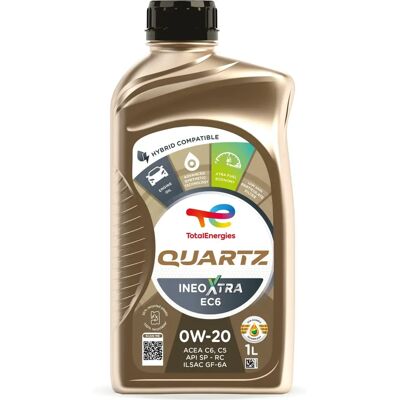 Aceite de motor Totalenergies EC6 0W-20 1L - Aceite de motor Aceite de motor Totalenergies EC6 0W-20 1L - Aceite de motor