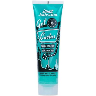 Gel coiffant Hairgum - Fixation Cactus - 100g - Gel Capillaire - Publicité Gel coiffant Hairgum - Fixation Cactus - 100g - Gel Capillaire - Publicité