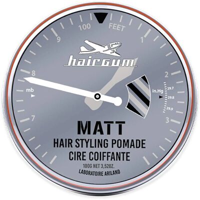 Cire Matte Hairgum - Coiffure Courts - Cire Capillaire - Publicité Cire Matte Hairgum - Coiffure Courts - Cire Capillaire - Publicité