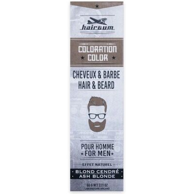 Hairgum Aschblonde Bart- und Haarfarbe - Demi-permanent, Natürliches Finish Hairgum Aschblonde Bart- und Haarfarbe - Demi-permanent, Natürliches Finish