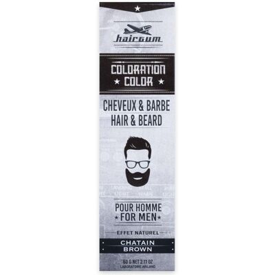 Hairgum Haar- & Bartfarbe - Kastanie - Demi-Permanent Farbton Hairgum Haar- & Bartfarbe - Kastanie - Demi-Permanent Farbton