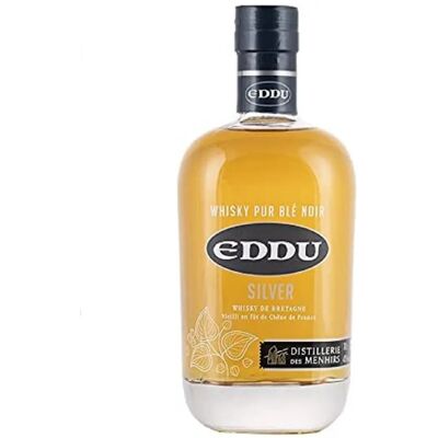 Whisky Distillerie des Menhirs Eddu Silver - Breton - 43° 70 cl Whisky Distillerie des Menhirs Eddu Silver - Breton - 43° 70 cl