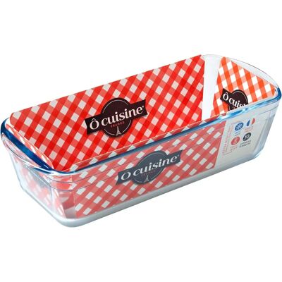 Ô Cuisine Borosilicaatglas Bakvorm 29x12x8cm - Hittebestendig & Schokbestendig Ô Cuisine Borosilicaatglas Bakvorm 29x12x8cm - Hittebestendig & Schokbestendig