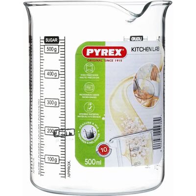 Pyrex 7070.54120 Maatbeker - 0,5L - Glas Pyrex 7070.54120 Maatbeker - 0,5L - Glas