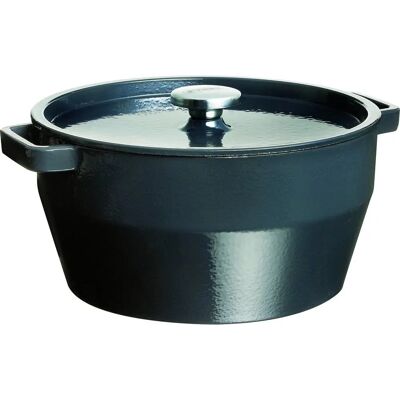 Pyrex Gusseisen Schmortopf - 28cm - 6,3L - Induktion Pyrex Gusseisen Schmortopf - 28cm - 6,3L - Induktion