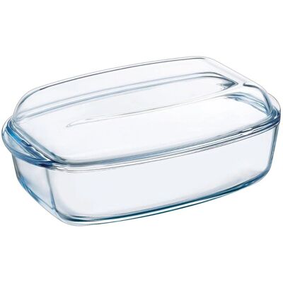 Pyrex Essential Rectangular Glass Casserole - 4.3L Pyrex Essential Rectangular Glass Casserole - 4.3L
