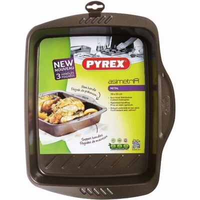 Plato de Horno Rectangular Negro Pyrex - Bandeja Plato de Horno Rectangular Negro Pyrex - Bandeja