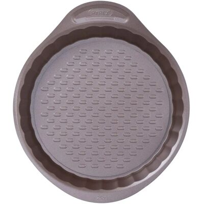 Pyrex AsimetriA Moule à tarte avec base amovible, 25cm Pyrex AsimetriA Moule à tarte avec base amovible, 25cm