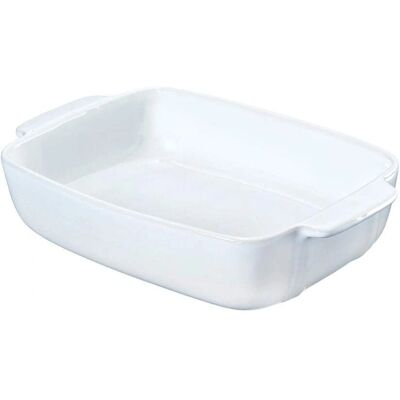 Pyrex Signature Keramik Rechteckige Bräter - Weiß - 30x22cm Pyrex Signature Keramik Rechteckige Bräter - Weiß - 30x22cm