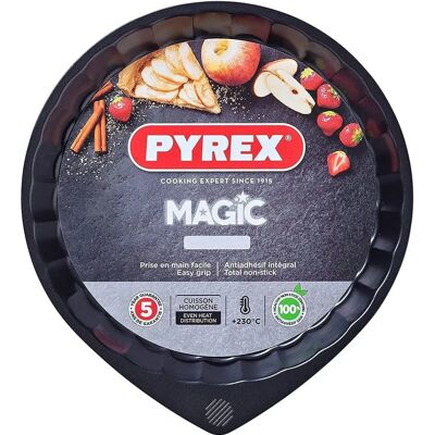 Pyrex Moule à tarte noir 30cm - Flan Pan Pyrex Moule à tarte noir 30cm - Flan Pan